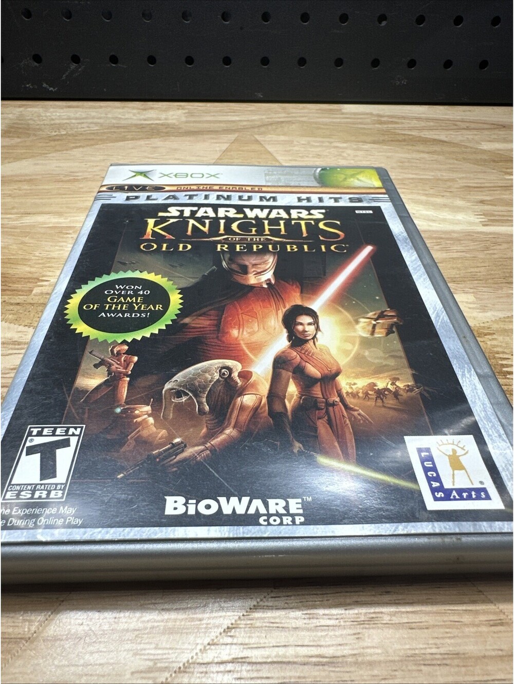 Star Wars: Knights of the Old Republic Platinum Hits (Microsoft Xbox, 2004)